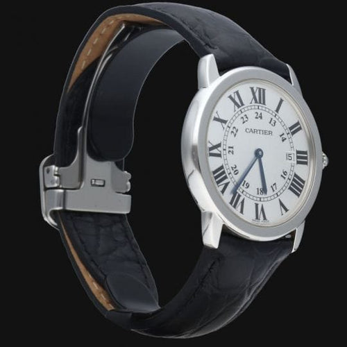 Montre Cartier Montre Ronde Solo De Cartier 36Mm Quartz 58 Facettes MT44163