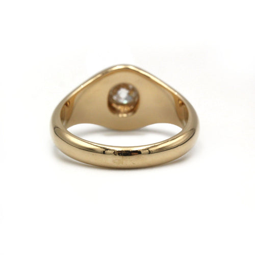 Bague 53 Bague - Or jaune & Diamant 58 Facettes 250206R