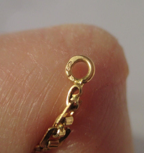 Bracelet Bracelet gourmette d'identité gravée « Isabelle » en or rose 18k 58 Facettes