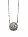 Collier Collier or blanc et diamants 0,67 ct 58 Facettes 00007401