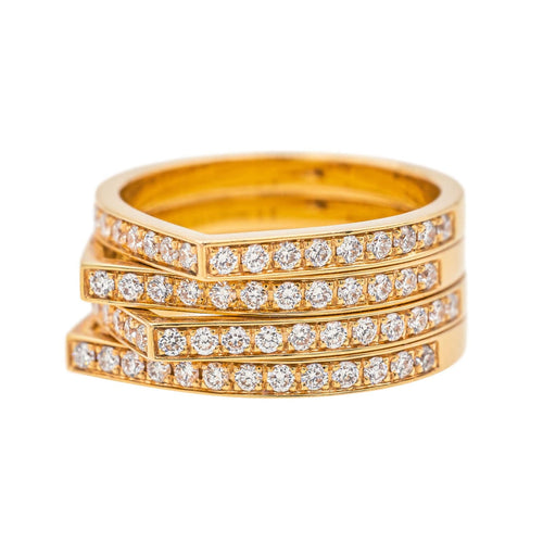 Bague 52 Repossi Bague Antifer Or rose Diamant 58 Facettes 4174360RV