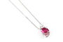 Collier Collier Rubis Diamant 58 Facettes