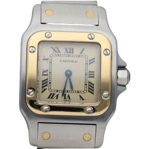 Montre Cartier Montre Santos De Cartier Galbee 58 Facettes MT42391