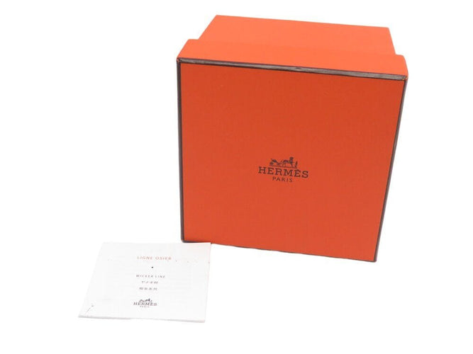 Collier bracelet HERMES collier de chein medor picnic osier 18cm boite 58 Facettes 267665