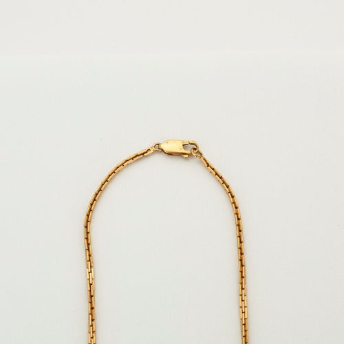 Collier Collier or jaune maille forçat 58 Facettes LP668