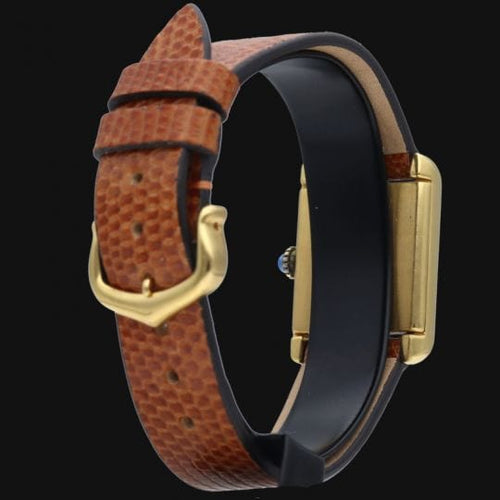 Montre Cartier Montre Tank Vermeil 58 Facettes MT42243