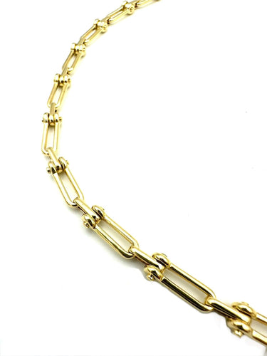 Collier FRED. Collier vintage or jaune 18K 58 Facettes