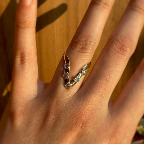 Bague 49 Bague - Or & Diamants 58 Facettes 250084R