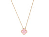 Collier collier VAN CLEEF & ARPELS pendentif vintage alhambra ed limitee 2015 rose 58 Facettes 264862