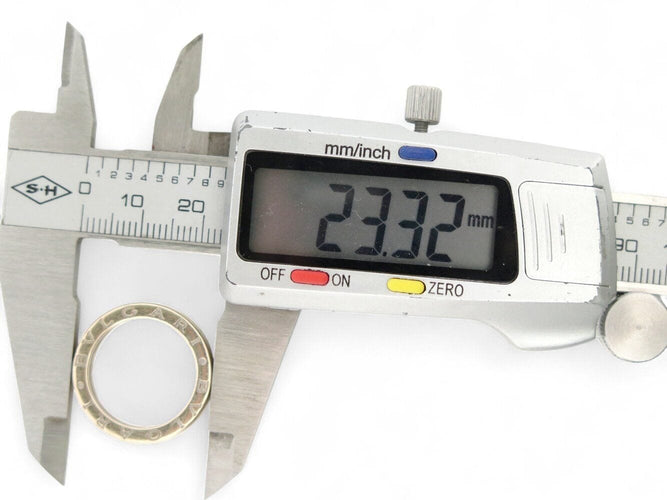 Bague 55 bague BULGARI b.zero1 an852423 55 en or blanc 18k + ecrin 58 Facettes 267534