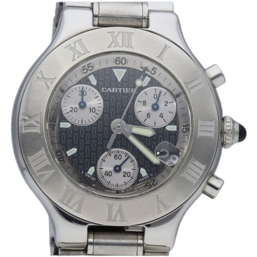 Montre Cartier Montre Must 21 Chronoscaph 58 Facettes MT40833