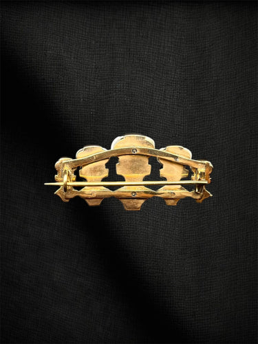 Broche La « Broche des Maures » en or jaune 58 Facettes