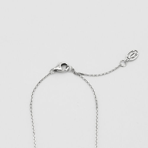 Collier CARTIER - Chaine or gris et diamant 58 Facettes AB
