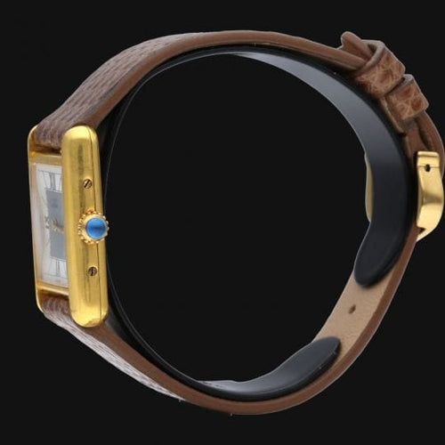 Montre Cartier Montre Tank Vermeil 58 Facettes MT42664