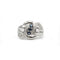 Bague 54 Bague - Or blanc, saphirs et diamants 58 Facettes 1143