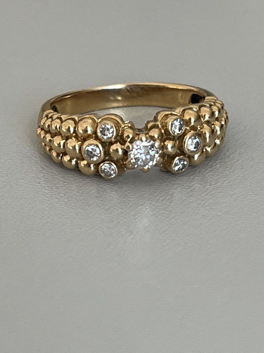 FRED - Yellow gold diamond ring