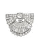 Broche Broche Art déco en or blanc et diamants 58 Facettes 250375