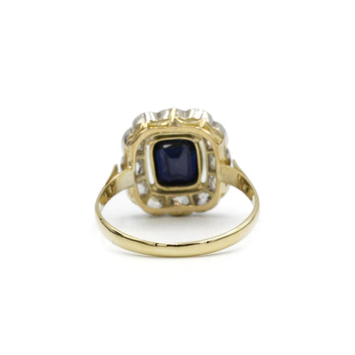 Bague 55 Bague or, saphir et diamants 58 Facettes 1047