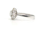 Bague 51 Bague contemporaine en or blanc sertie de diamants (+-0.88ct) 58 Facettes 21715