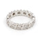 Bague 50 Bague Alliance Or blanc Diamant 58 Facettes 1718077CN