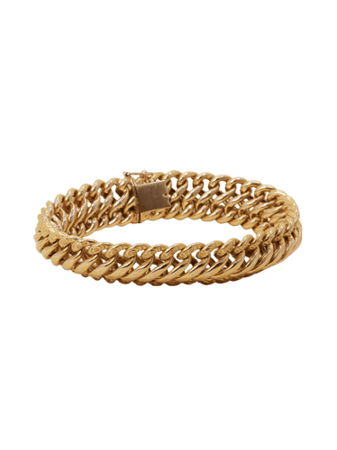 Bracelet Bracelet vintage maille américaine or jaune 58 Facettes 1207.1