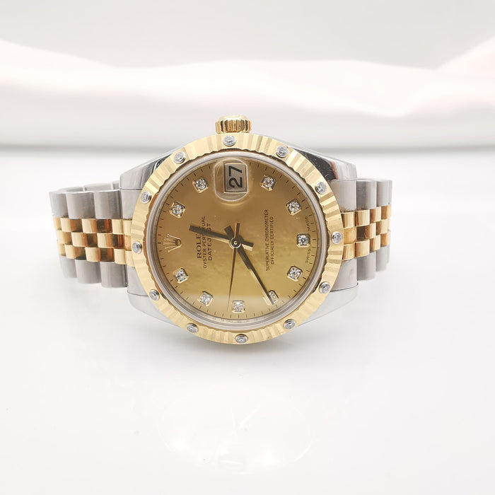 Montre ROLEX - Montre Datejust 31 58 Facettes