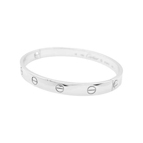 Bracelet Bracelet Cartier "Love" or blanc. 58 Facettes 34949