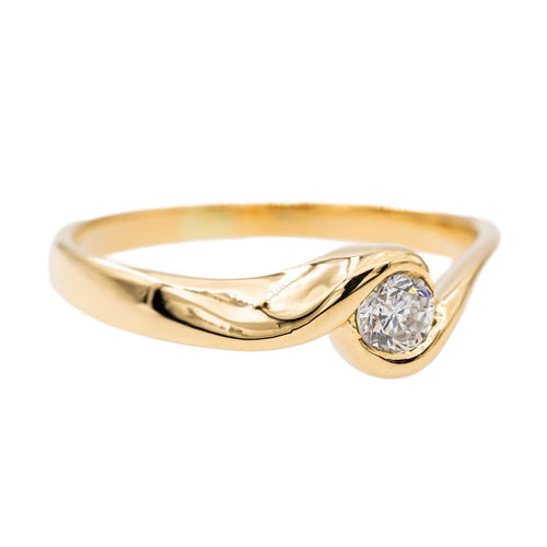Bague 49.5 Bague Alliance Or jaune Diamant 58 Facettes 2695693CN