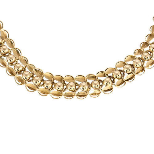 Collier Collier en or rose 18 carats 58 Facettes CAN1205