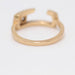 Bague 56 Rose gold ring with diamonds 58 Facettes E363471C