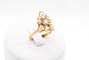 Bague 54 Bague marquise or jaune, diamants 58 Facettes 240076