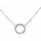 Collier Collier Pendentif  Or blanc Diamant 58 Facettes 4116423CN