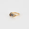 Bague 46 Bague ancienne or jaune et or blanc, diamants 58 Facettes LP1170