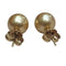 Boucles d'oreilles Boucles d’oreilles - Perles australiennes gold 10,5-11 mm 58 Facettes TA50