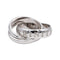 Bague 48 Cartier Bague Trinity  Or blanc 58 Facettes 4897936RV