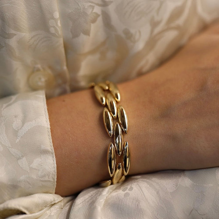 Bracelet Cartier - Bracelet Maille Or Jaune 58 Facettes