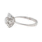 Bague 57 Bague Marguerite Or blanc Diamant 58 Facettes 3754276CN