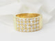Bague 58 Bague ruban en or jaune et diamants 58 Facettes 33459