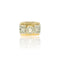 Bague 51.5 Bague Tank en diamant vers 1940 58 Facettes