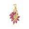 Pendentif Pendentif  Or jaune Rubis, Diamant 58 Facettes 4169051CN