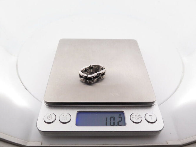 Bague 52 bague CHANEL ultra j2636 t52 en or blanc 18k & ceramique noire black 58 Facettes 267075