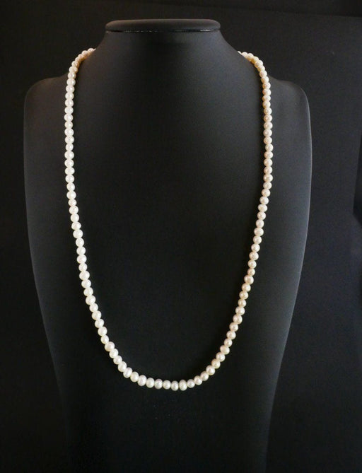 Collier Sautoir de Perles de Culture, fermoir Or 58 Facettes