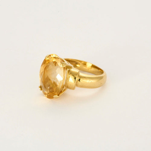 Bague 54 Bague Citrine 58 Facettes LP1304/15