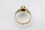 Unique yellow gold ring with a garnet, turn of the 19th/20th century 58 Facettes 11244