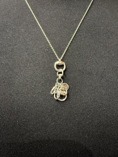 Collier Gucci - Collier Horsebit Or Blanc 58 Facettes 1.0000402/1