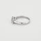 Bague 55 Bague trilogie en or blanc et diamants 58 Facettes LOR34872