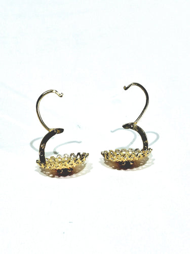 Paire de boucles d'oreilles en or 58 Facettes