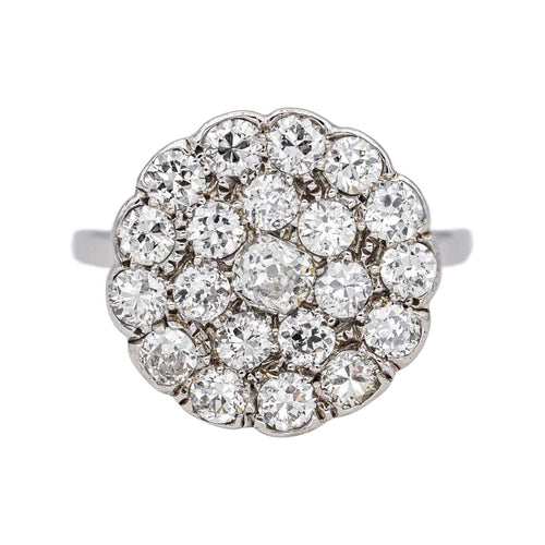 Bague 53.5 Bague Or blanc Diamant, Diamants 58 Facettes 4712453CN