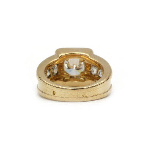 Bague 55 Bague - Or jaune & Diamants 58 Facettes 250195R