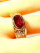 Bague 58 Bague or jaune rubis 2,25 carats et 10 diamants 58 Facettes AB412